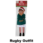 Christmas Elf Rugby Player Outfit